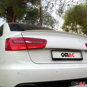 Audi A6 Spoiler - Omac - White - '12-'18